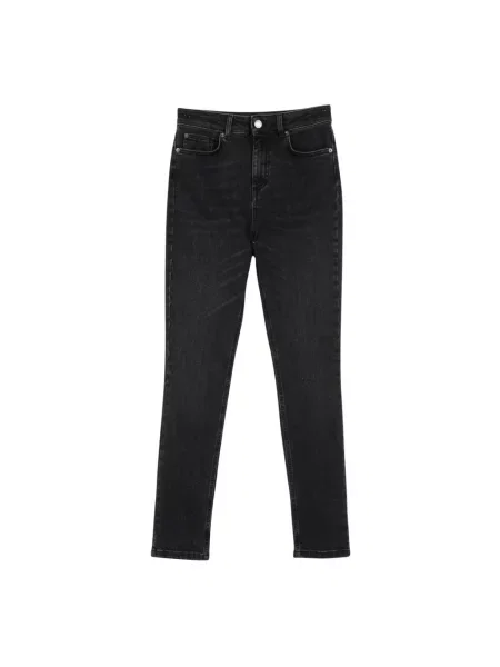 Skinny jeansy skinny Twinset czarne