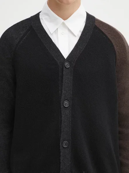 Вовняний кардиган Maison Margiela чорний