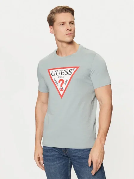 Guess Tricou gri
