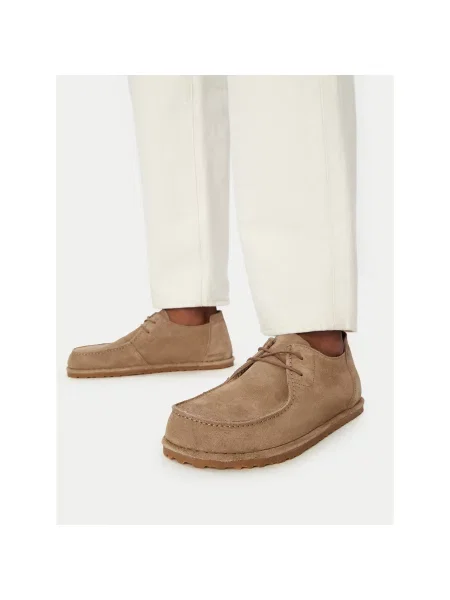 Csipkés sneaker Birkenstock bézs