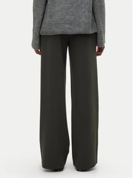 Vero Moda Medžiaginės kelnės Berlin Wide Leg pilka