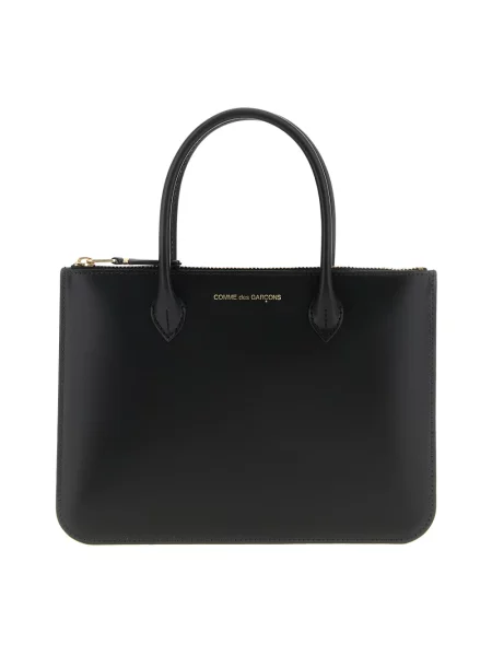 Portfel Comme Des Garcons skórzany czarny