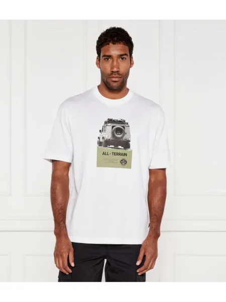 BOSS ORANGE Tricou Te_Wagon | alb