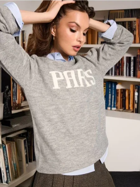 Джемпер сірий