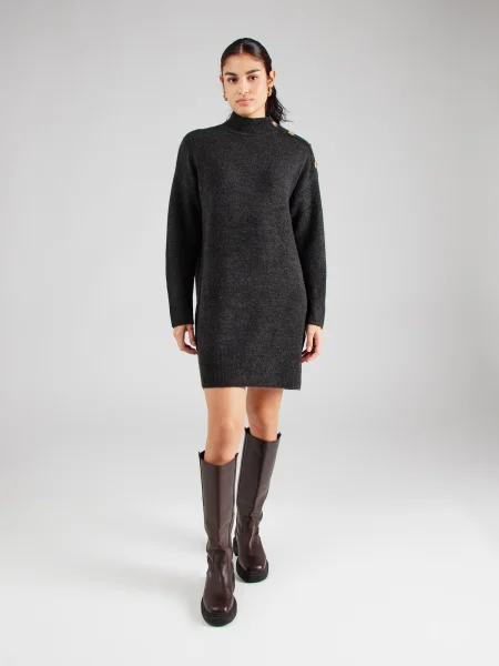 ONLY Rochie tricotat ONLALEXA închis gri
