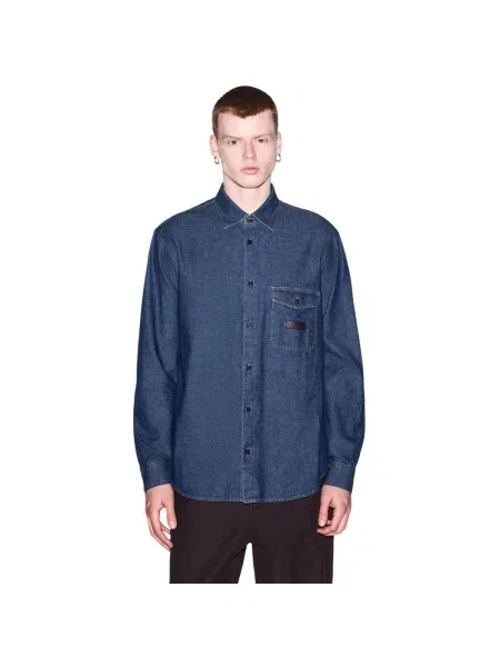 Košeľa Armani Exchange modrá