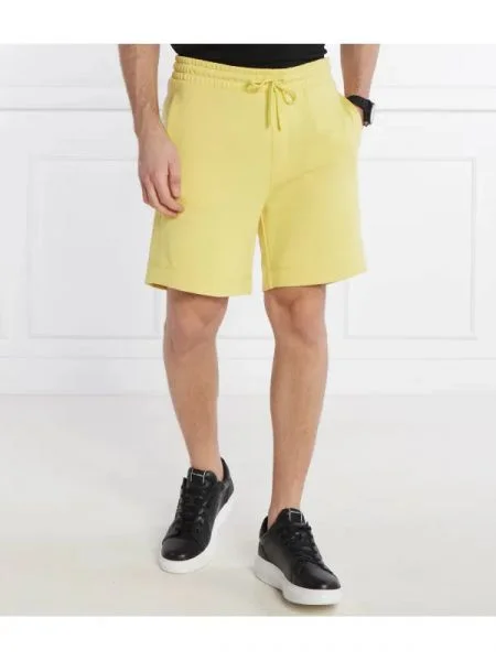 BOSS ORANGE Pantaloni scurți Sewalk galben