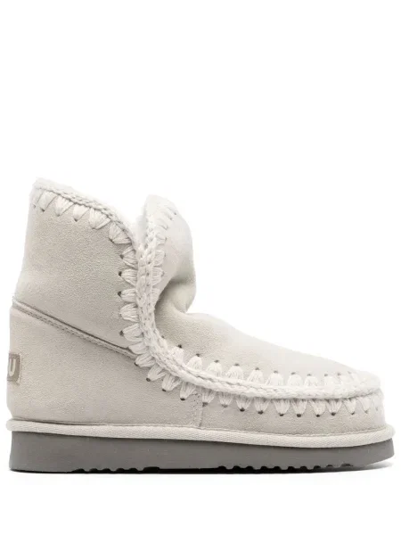 Botine Mou slip-on chunky gri