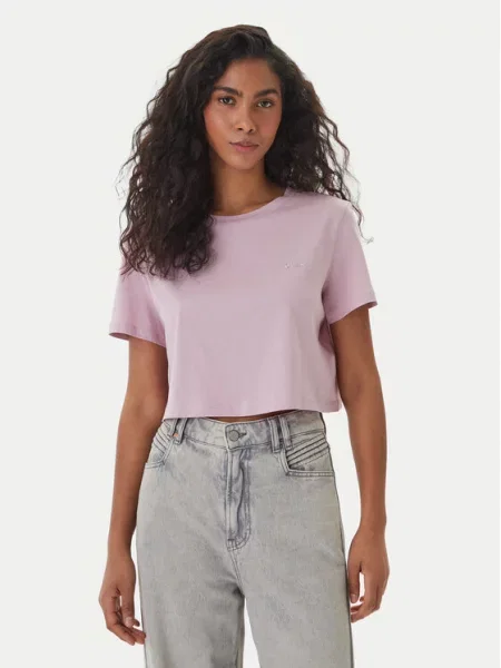 Guess T-Shirt ροζ