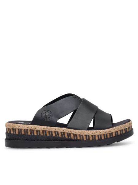 Rieker Natikači črna