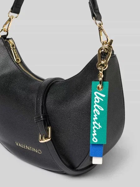 Torebka na ramię w skórzanym wyglądzie model RYTA' Valentino Bags czarna