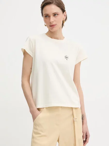 IBlues t-shirt CONO beżowa