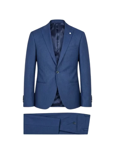 Costum Luigi Bianchi Mantova albastru