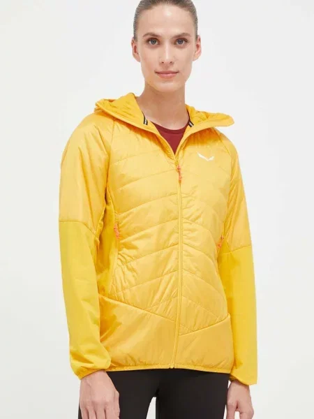 Salewa geaca sport Ortles Hybrid galben