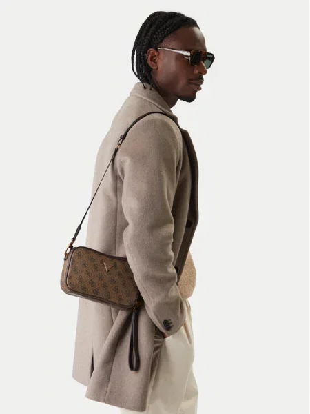 Guess Torbica za okrog pasu HMMILO rjava