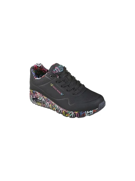 Félcipő Skechers fekete