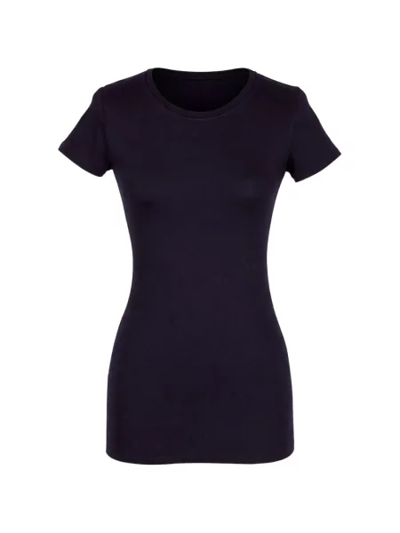 Tricou Majestic Filatures cu decolteu rotund negru