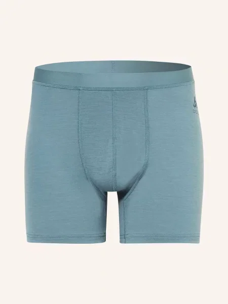 Odlo Funkční Boxerky Natural Merino Z Merino Vlny petrolejová