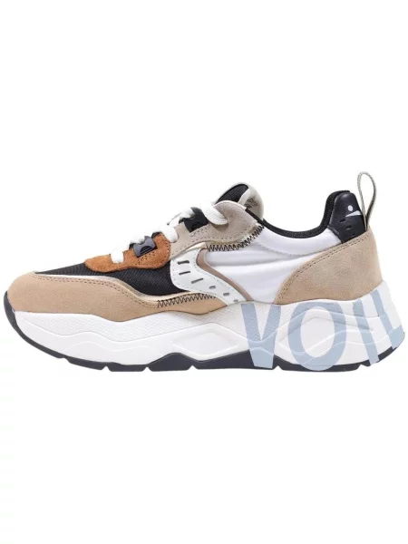 Sneakerși Voile Blanche maro