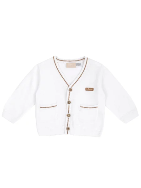 Дитячий Кардиган Chicco білий