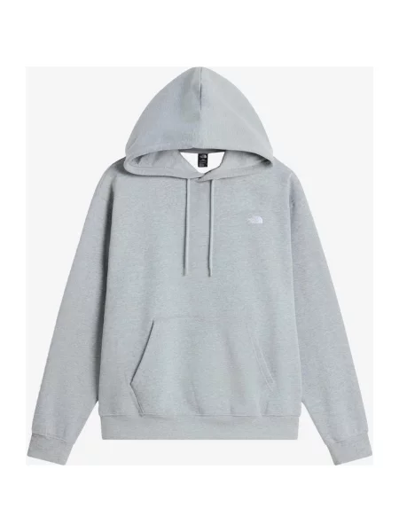 Bluza z kapturem The North Face Essential Simple Dome Relaxed jasnoszary S szara