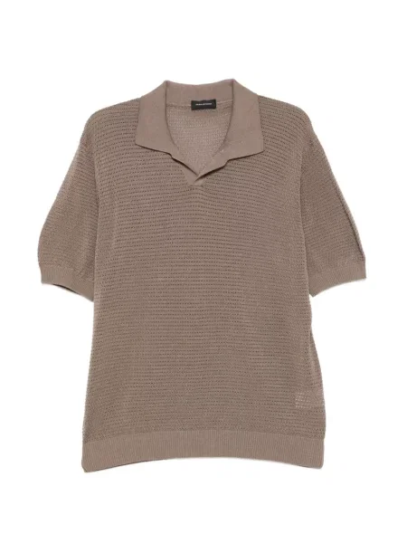 Tricou Tagliatore tricotate maro