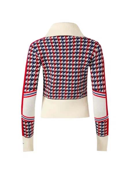 Μάλλινη ζακέτα Perfect Moment houndstooth