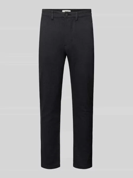 Chinosy o kroju slim fit z mieszanka bawełny Model MILES' Selected