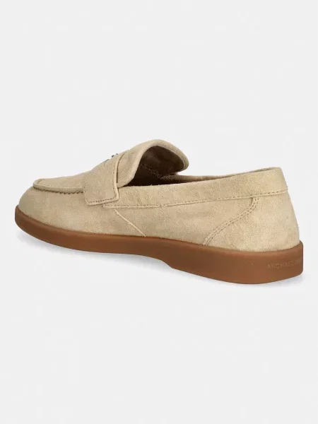 Michael Kors mokaszin férfi velúr Wesley Slip On bézs