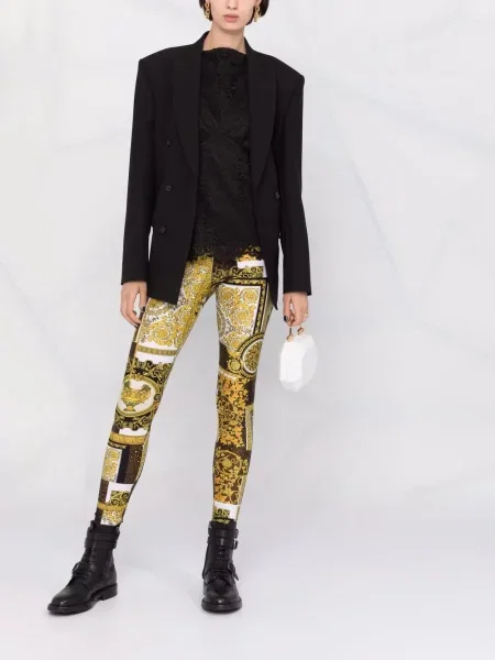 Bluzka Philipp Plein bez rękawów koronkowa czarna