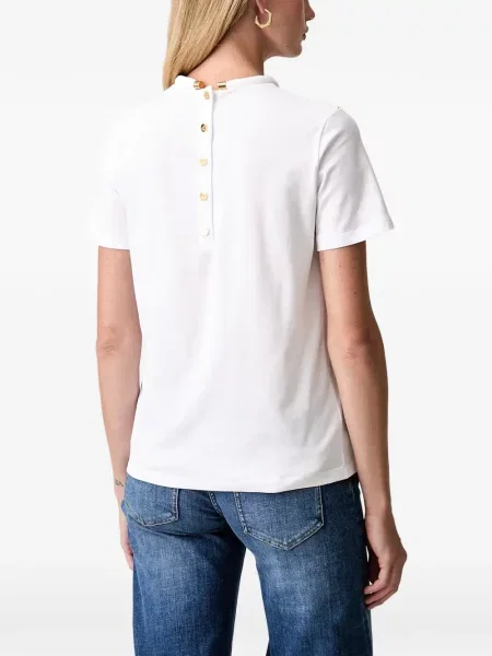 Tricou Elisabetta Franchi cu autograf alb