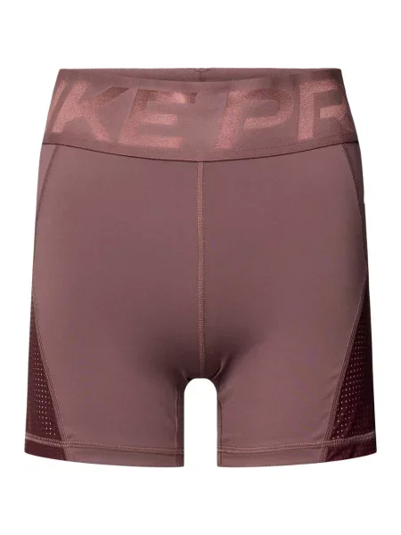 NIKE Sportske hlače ciklama / burgund bijela