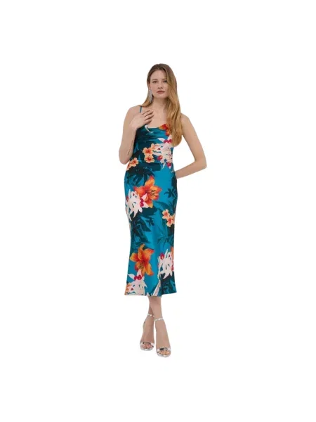 Guess sukienka AKILINA maxi prosta