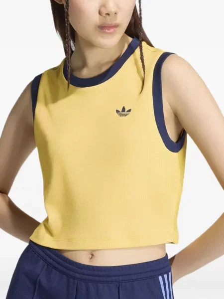 Lung geacă cămașă Adidas cu broderie alergare alb