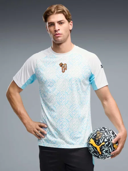 Спортивная футболка Puma из джерси белая