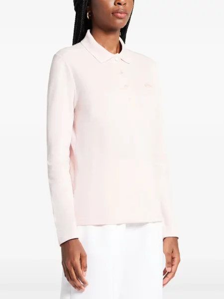 Top Lacoste stretch roz