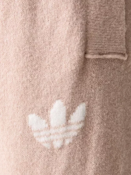 Adidas Originals спортен панталон дамски Essentials Knit бежово
