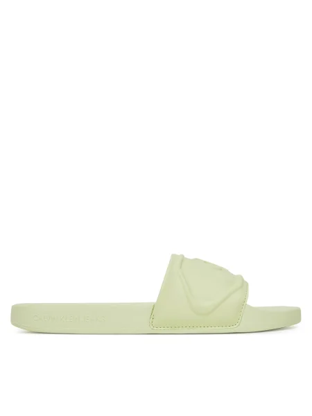 Papuci Calvin Klein Jeans verde