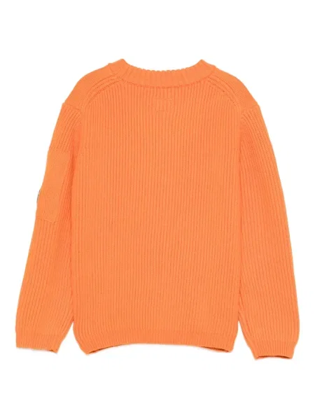 Sweter dziecięcy C.p. Company pomarańczowy