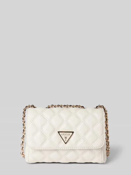 Torebka z uchwytem model ‘GIULLY’ Guess złota