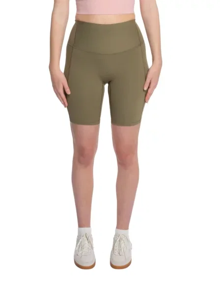 Mymotus Športne hlače mymotus® ladies fitness short khaki oliva