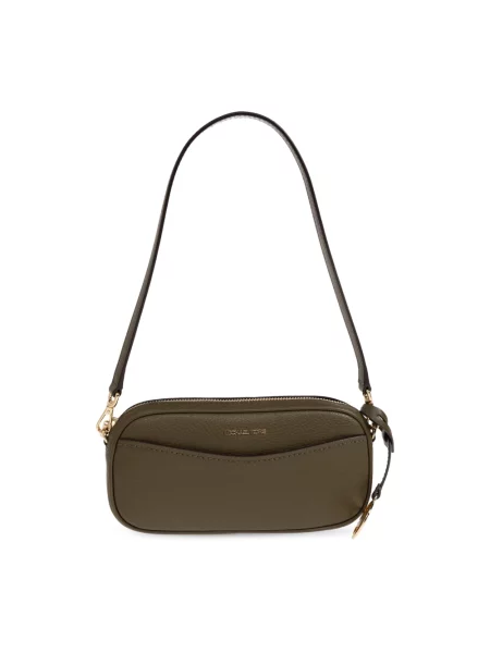 Torebka crossbody Michael Michael Kors skórzana zielona