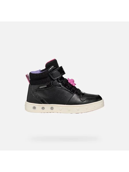 Gyerek sneaker Geox fekete