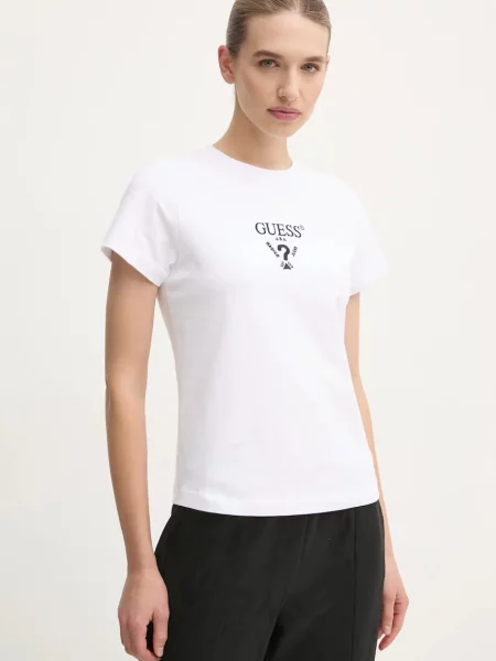 Guess t-shirt COLETTE biały