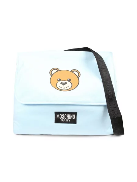 Torba dziecięca Moschino niebieska