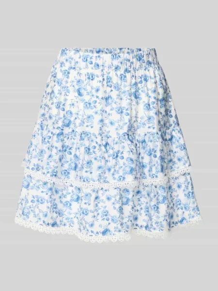 Rozkloszowana spódnica z mieszanka model BLISS' Vero Moda
