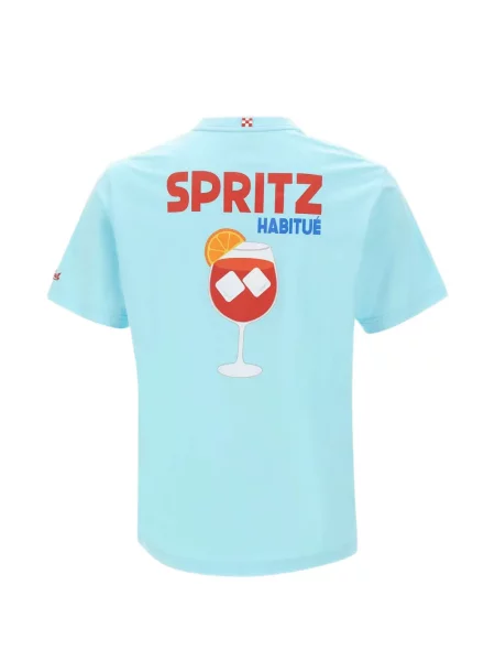 Tricou Mc2 Saint Barth cu imagine albastru