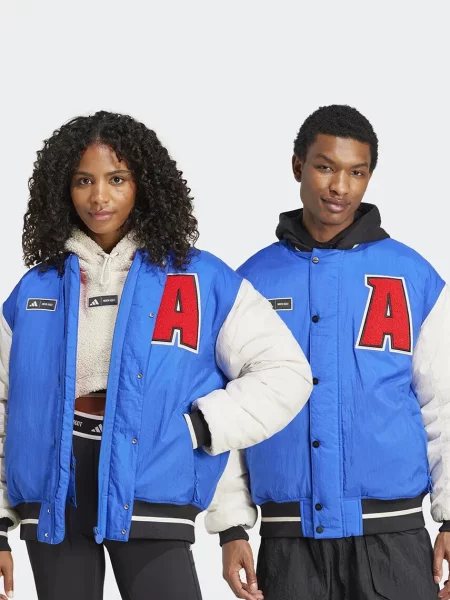 Adidas kurtka x Moon Boot przejściowa niebieski