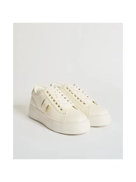 Sneakersy Armani Exchange białe