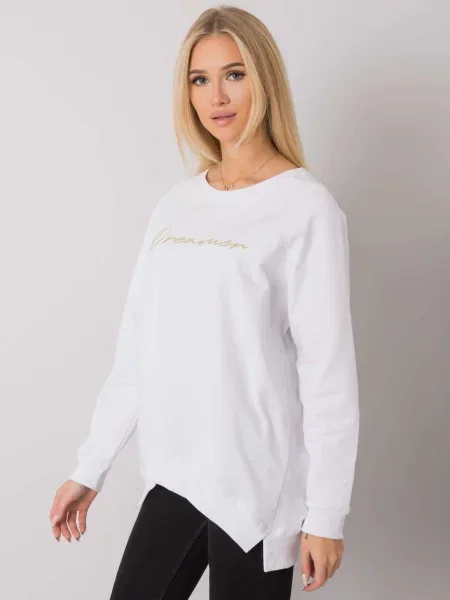 Mikina Fashionhunters biela